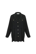 Fujette Black Blouse - Amira Collective