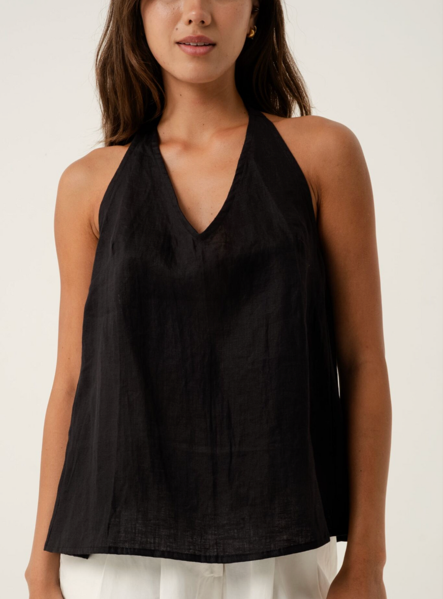 Jessica Black Halter Top