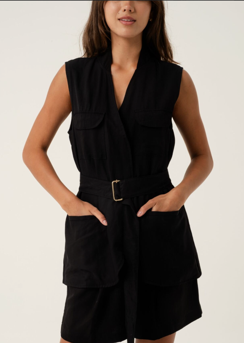 Willow Black Vest