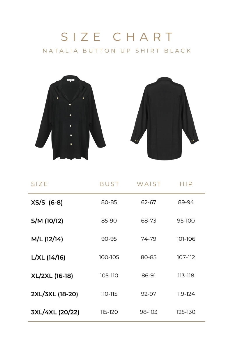 Fujette Black Blouse - Amira Collective